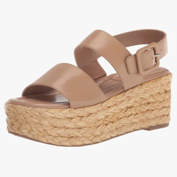 Marc Fisher Patryce Ankle Strap Espadrille Platform Wedge Sandals New! - Picture 6 of 11